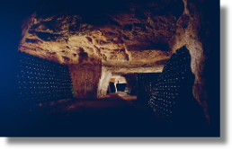 Le cantine della Maison PANNIER scavate nella roccia